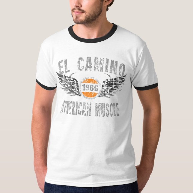 amgrfx - t-shirt 1966 do EL Camino (Frente)