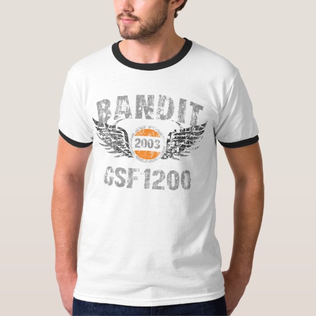 amgrfx - t-shirt 2003 do bandido GSF1200 (Frente)