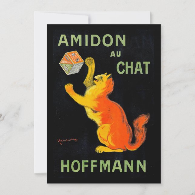 Amidon Au Chat | Leonetto Cappiello (Frente)