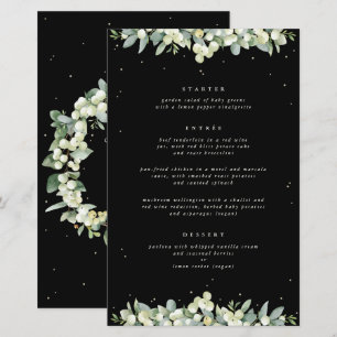Amieixa Preta + Eucalipto Cardápio de Casamento de