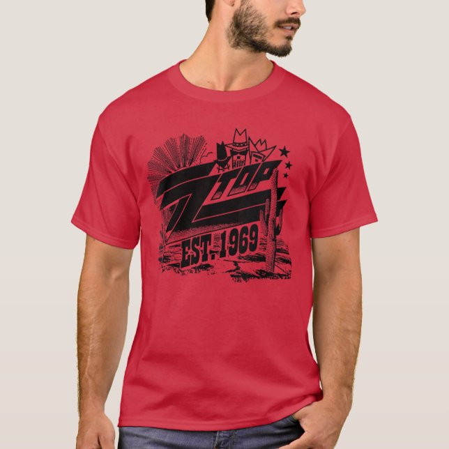 Amigas camiseta ZZop Est 1969 decote V (Frente)