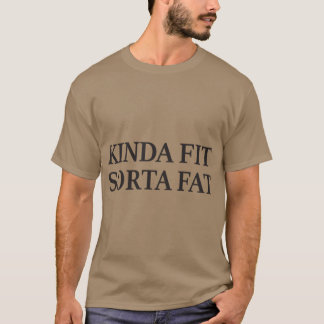 Amigo Camiseta Meio em Forma Meio Gordo