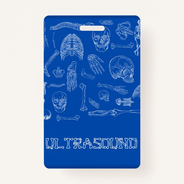 Amigo do Crachá Médico Vertical (Frente)