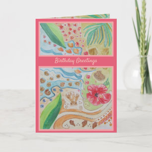 Amigo Especial de Cartões de aniversários da Seash