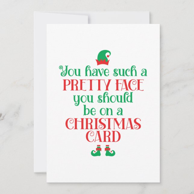 Amigo, Você Deveria Estar Num Cartão De Natal (Frente)