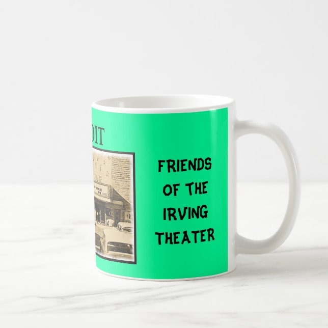 Amigos da CANECA do teatro de Irving (Direita)