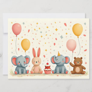 Amigos de Animais em Mágica Festa