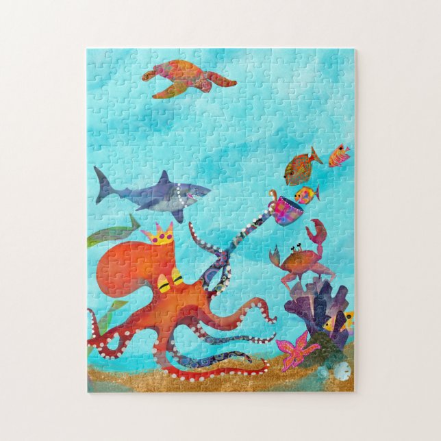 Amigos e Anêmonas Quebra-cabeça (Desafio) (Vertical)