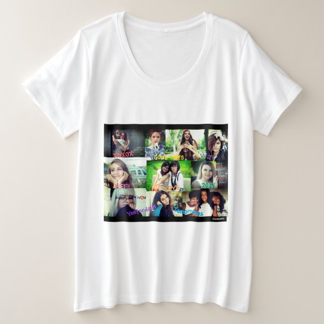 Amigos inspiraram a Camisa de Foto HAMbWG (Frente do Design)