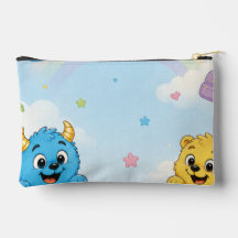 Amigos Monstros Peekaboo Céu Pastel Pré-Escolar