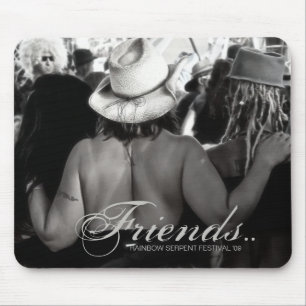 Amigos na Serpente Arco-Íris 09 Mousepad