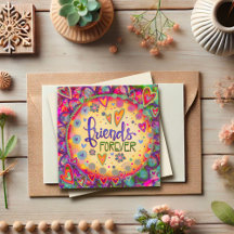 Amigos para o Coração de Inspirividade Whimsical B