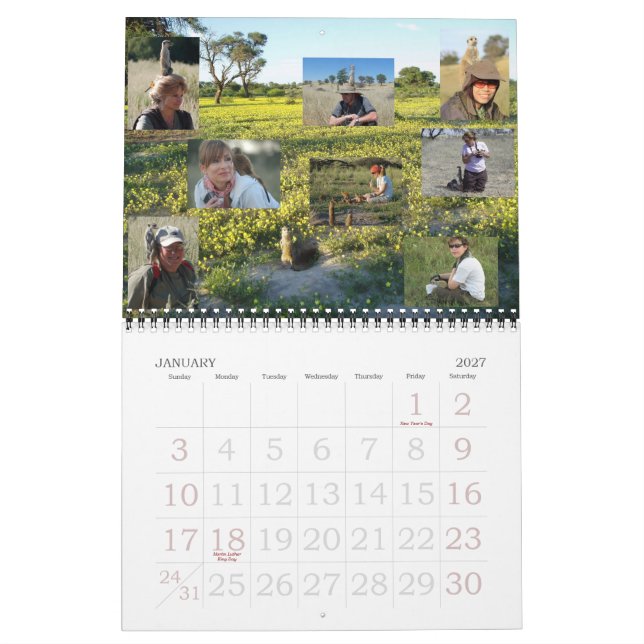 Amigos que visitam amigos - calendário 2012 (Jan 2027)