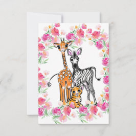 Amigos safari bonitos celebram aniversário de zebr