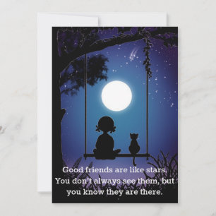 Amigos São Como Cartões De Estrelas