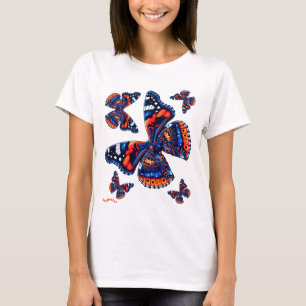 Amigos T Camisas borboletas