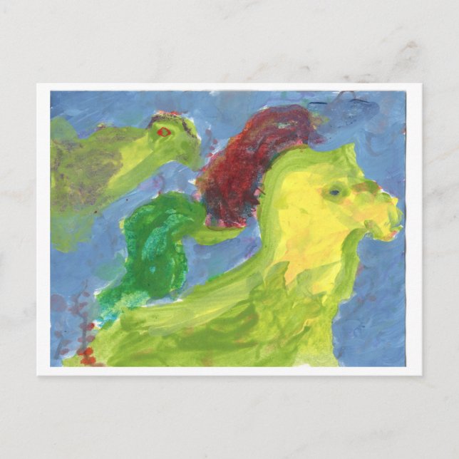 Amigos vão explorar cartão postal (Frente)