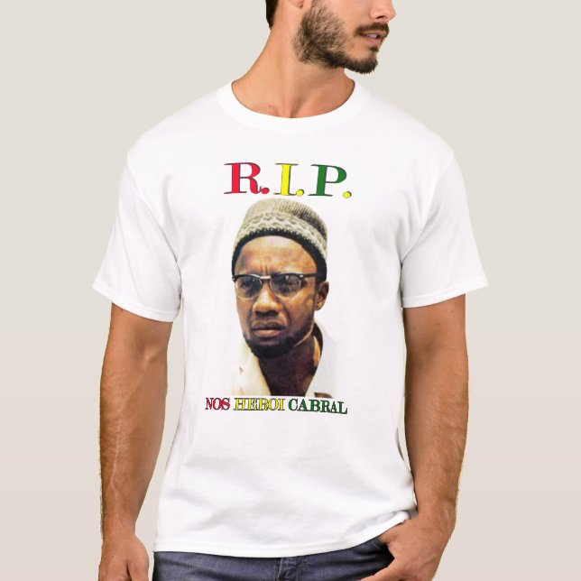 Amilcar Cabral R.I.P. T-Shirt (Frente)