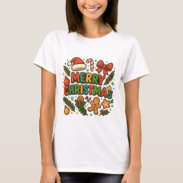 AMITA | Camiseta de festa de Natal alegre