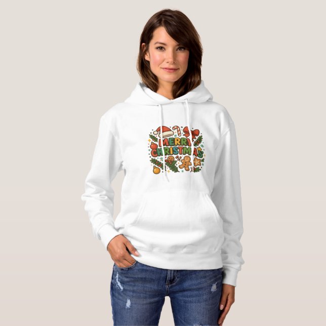 AMITA | Camiseta de Festa de Natal Alegre (Frente Completa)