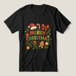 AMITA | Camiseta de festa de Natal feliz