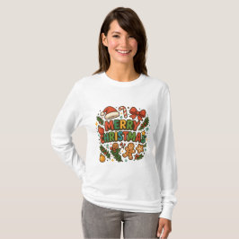 AMITA | Camiseta de festa de Natal feliz