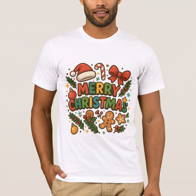 AMITA | Camiseta de Natal Alegre (Frente)