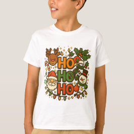 AMITA | HO HO HO Camiseta Holiday Crew