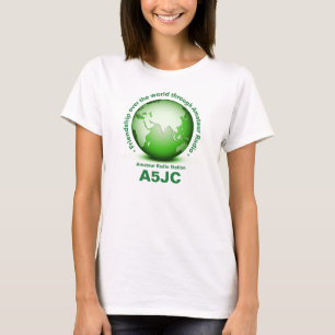 Amizade através do t-shirt de rádio amador [ÁSI
