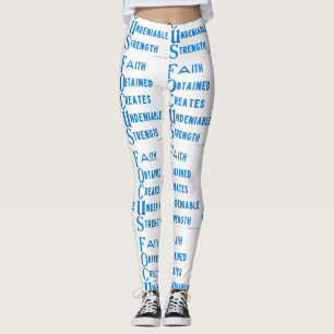 Ammo Roupa USA Focus Acronym Leggings femininas