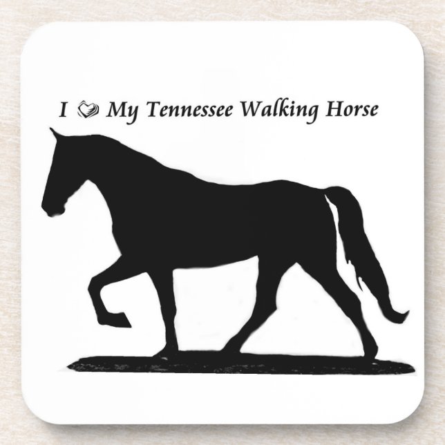 Amo minha porta copos do Tennessee Walker (Frente)