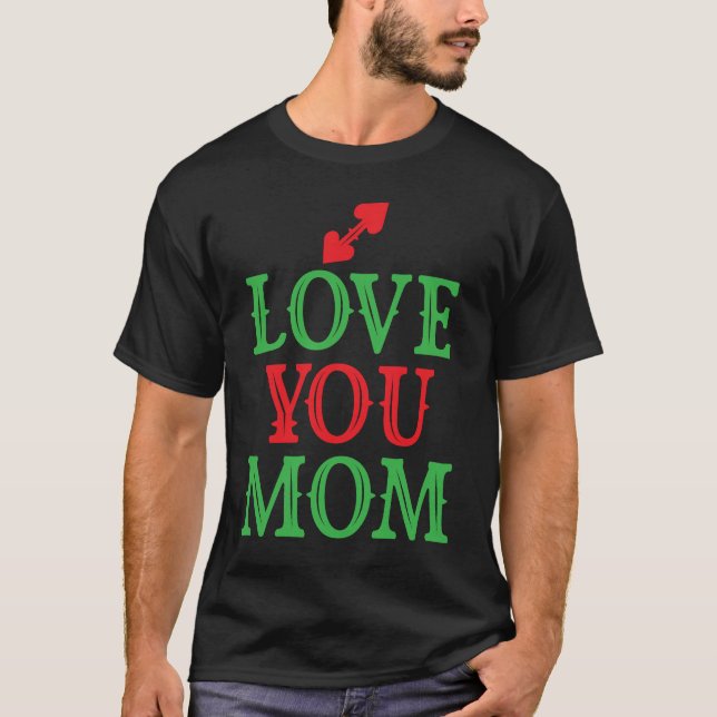Amo sua mãe de camisa design (Frente)
