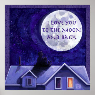 Amo-te à Lua e à Poster