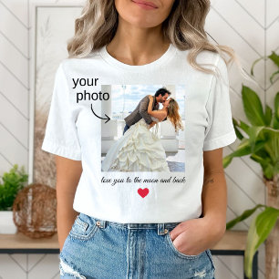 Amo-Te À Lua E Volta, A Tua Fotografia T-shirt