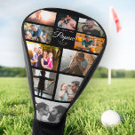 Amo-Te A Papaw Family Foto Collage Sports Fan<br><div class="desc">Surpreenda seu avô esta Dia de os pais com um cobrir personalizado de cabeça de Golfe com suas fotos favoritas de seus entes queridos. Sua mensagem e nomes personalizados rodeados por 10 fotos da família dentro de um design de tipografia de script moderno. Nós te amamos,  Pop!</div>