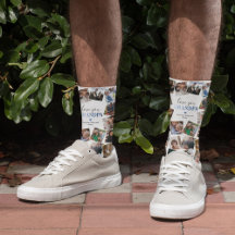 Amo-Te, Avô, Meias De Colagem Fotográfica