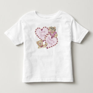 Amo você Beary Much Toddler's T-Shirt