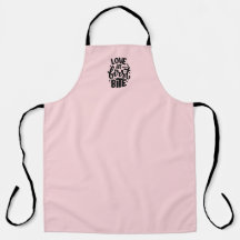 "Amor à Primeira Mordida" Impressão Apron