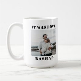 Amor à primeira vista casal caneca de café