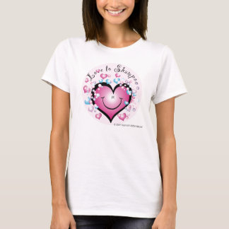 Amor ao t-shirt da boneca dos ©StyleStickers do