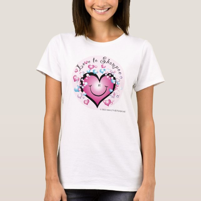 Amor ao t-shirt da boneca dos ©StyleStickers do (Frente)