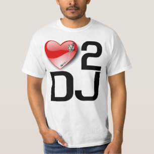 AMOR ao t-shirt do DJ