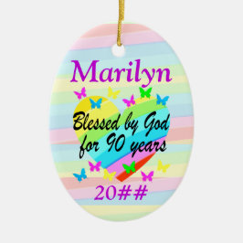 AMOR ARMAZENADO PERSONALIZADO E DATADO ORNAMENTO D