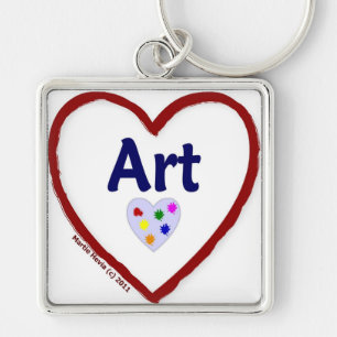 Amor: Arte - Chaveiro