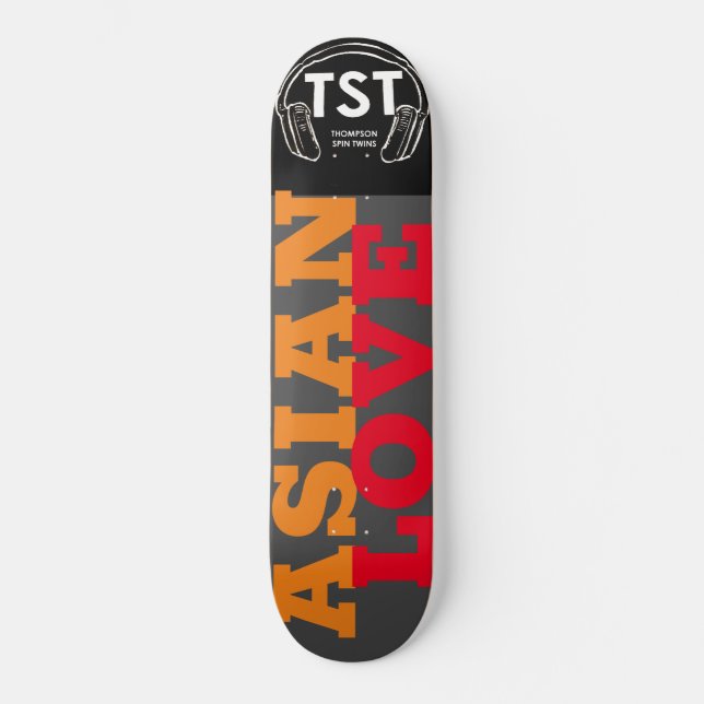 AMOR ASIÁTICO Skateboard (Frente)