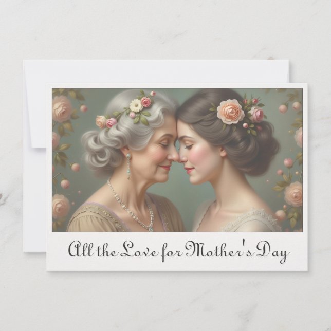 Amor Atemporal Entre Mãe e Filha (Frente)