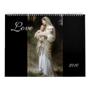 Amor, Bouguereau - Calendário de Ano