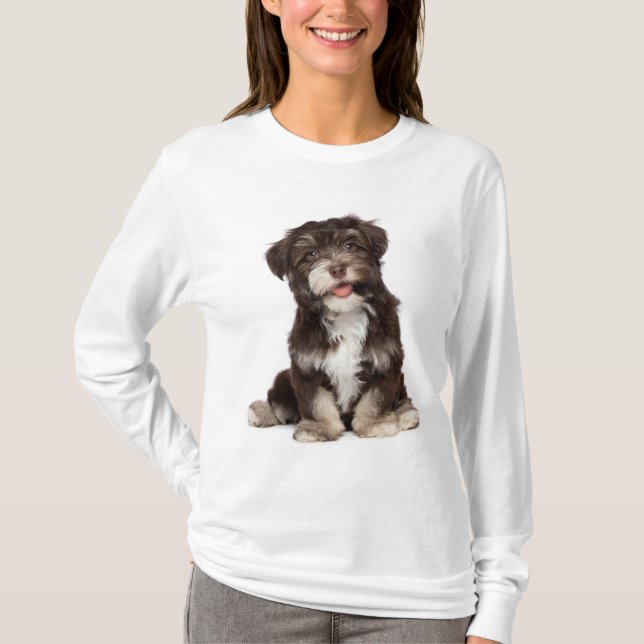 Amor Camiseta De Cachorro Havanês (Frente)