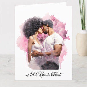 Amor - Cartão de Saudação Dobrado