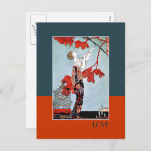 Amor. Cartões postais do Dia de os namorados Art D